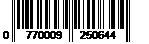 0770009250644